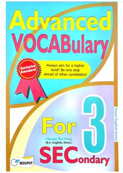 GCE O/L Challenging Vocabulary for Secondary 3